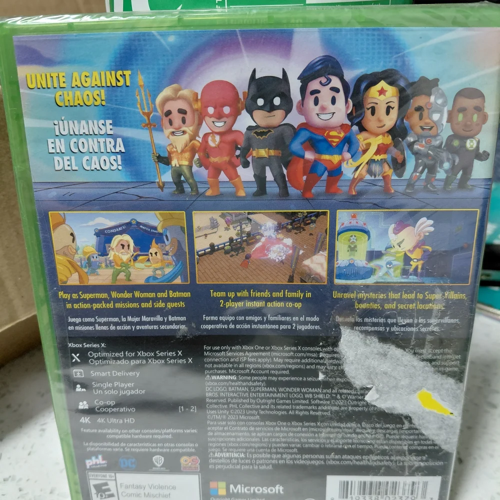 Justice League Cosmic Chaos Xbox Game